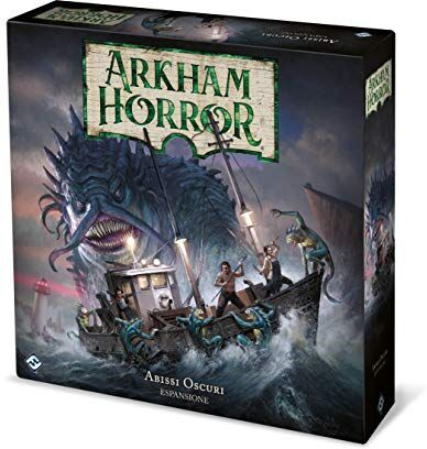 Asmodee Arkham Horror Il Gioco da Tavolo, Abissi Oscuri, Espansione Gioco da Tavolo, Edizione in Italiano, da 14 a 99 anni, 9648