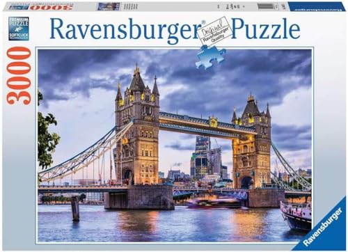 Ravensburger Puzzle La bellissima città di Londra, 3000 Pezzi, Idea regalo, per Lei o Lui, Puzzle Adulti