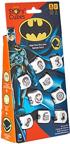 Asmodee Rory's Story Cubes Batman Hangtab-Gioco da Tavolo Edizione in Italiano, Colore, Standard, 8088