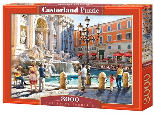 Castorland Puzzle, soggetto: La fontana di Trevi, 3000 pz.