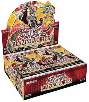 YU-GI-OH! TRADING CARD GAME Vortice Fiammeggiante Box di buste (24 buste)/English Edition