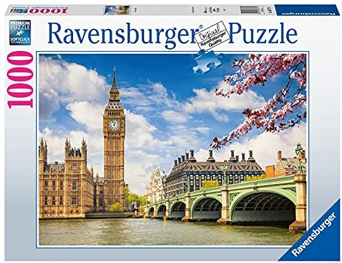 Ravensburger Puzzle Londra, Big Ben, 1000 Pezzi, Puzzle Adulti Esclusiva Amazon