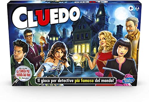 Hasbro Cluedo Gioco in Scatola, Versione 2020 in Italiano