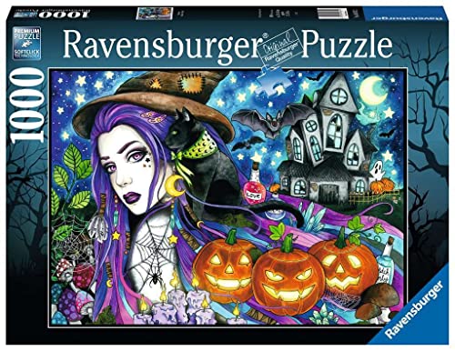 Ravensburger Puzzle Halloween 2, 1000 Pezzi, Idea regalo, per Lei o Lui, Puzzle Adulti