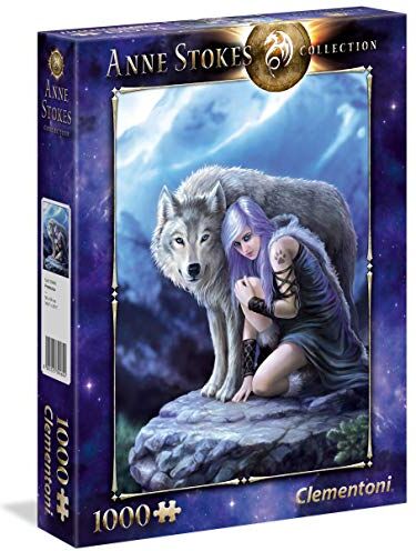 Clementoni - Anne Stokes Collection-Protector Puzzle, 1000 Pezzi, Multicolore,