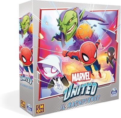 Asmodee Marvel United: Il Ragnoverso, Espansione Gioco da Tavolo, Edizione in Italiano