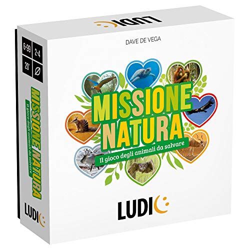 Headu Ludic Missione Natura Il Gioco Degli Animali Da Salvare  Gioco Di Società Per La Famiglia Per 2 4 Giocatori Made In Italy