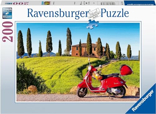 Ravensburger Puzzle Toscana, Esclusiva Amazon, 200 Pezzi, Puzzle Adulti