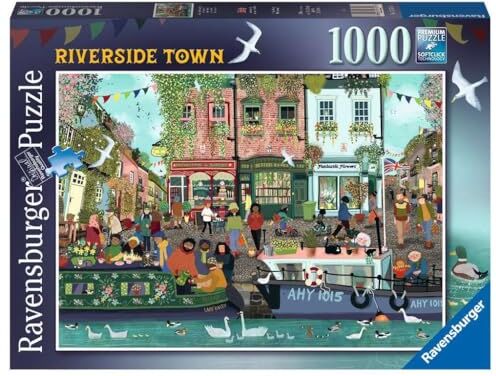 Ravensburger Puzzle Lungo il fiume, 1000 Pezzi, Puzzle Adulti