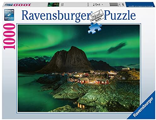 Ravensburger Puzzle Aurora Boreale, Norvegia, 1000 Pezzi, Puzzle Adulti Esclusiva Amazon