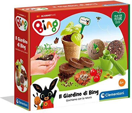 Clementoni Bing Il giardino di Bing Play For Future Gioco educativo (versione in italiano), 3 anni+, Multicolore, ,