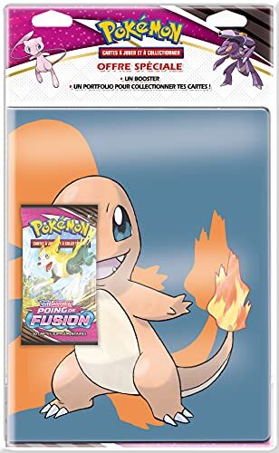 Pokemon Confezione quaderno per Carte + 1 Booster Spada e Scudo Pugno di Fusion (EB08) Gioco di Carte da Collezione