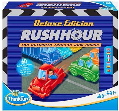 Ravensburger Think Fun- Rush Hour Giocattolo, 0-14 anni, 76338