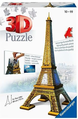 Ravensburger Puzzle per bambini  , motivo: Torre Eiffel 3D, 216 pezzi