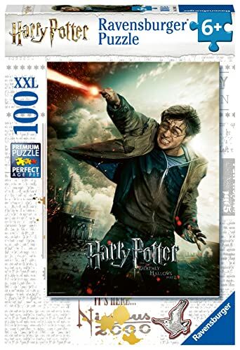 Ravensburger Harry Potter Puzzle per Bambini, Multicolore, 100 Pezzi, , Esclusivo Amazon