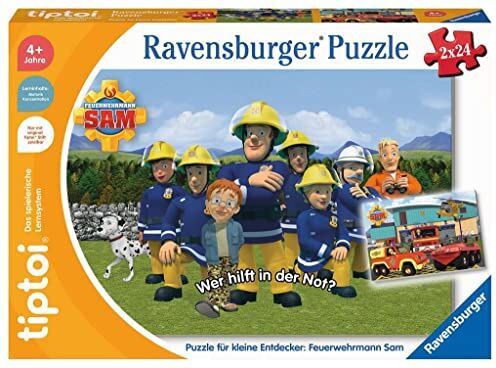 Ravensburger RAV tt Puzzle f.kl.Entd.: Feuerwehrm Sam 00139