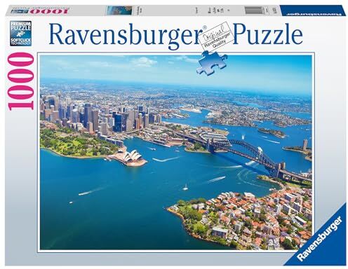 Ravensburger Puzzle Opera House e Harbour Bridge, Sydney, 1000 Pezzi, Puzzle Adulti Esclusiva Amazon