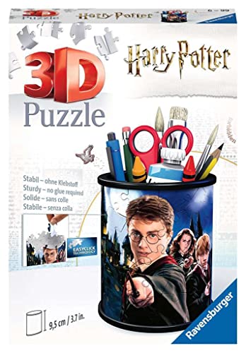 Ravensburger 3D Puzzle Portapenne Harry Potter, 54 Pezzi, 6+ Anni