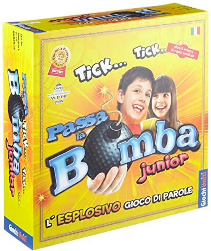 Giochi Uniti Passa la Bomba Junior, Gioco da Tavolo per Bambini, 2+ Giocatori, 5+ Anni, Edizione Italiana, /2