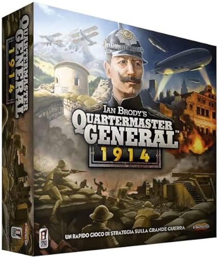 Ghenos Games Quartermaster General 1914 Gioco da Tavolo in Italiano