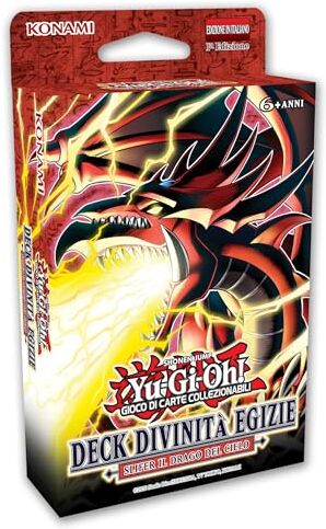 YU-GI-OH! TCG DECK DIVINITÀ EGIZIE SLIFER IL DRAGO DEL CIELO UNLIMITED ITA