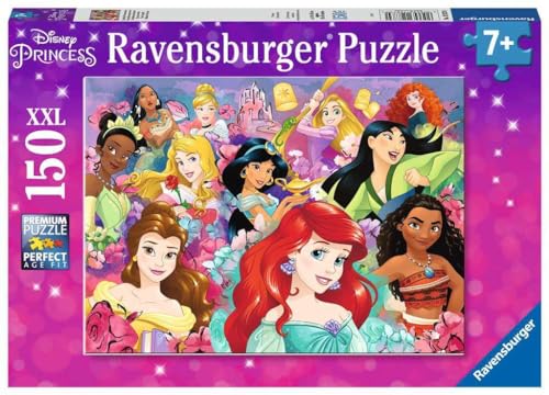 Ravensburger Puzzle Principesse Disney Puzzle 150 XXL,  0