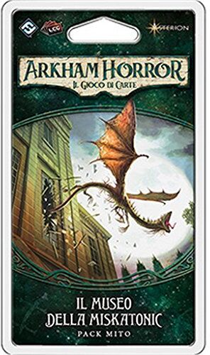 Asmodee Arkham Horror Il Gioco di Carte: Il Museo della Miskatonic Espansione Gioco di Carte, Edizione in Italiano