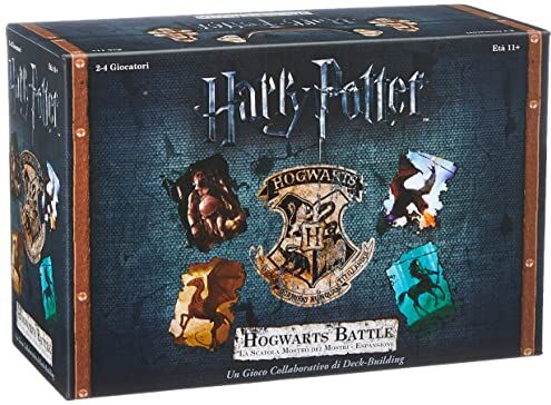 Asmodee , Harry Potter Hogwarts Battle: La Scatola Mostro Dei Mostri, Espansione Gioco da Tavolo, Edizione in Italiano