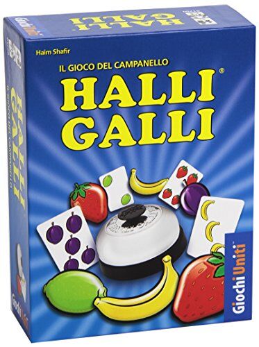 Giochi Uniti Halli Galli, Gioco da tavolo per bambini, Edizione italiana, GU246