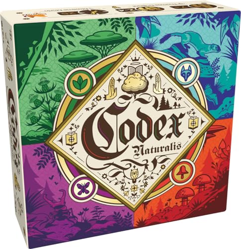 Asmodee Bombyx Codex Naturalis Giochi di Società Giochi di Carte Giochi di Viaggio 8 Anni 2-4 Giocatori Versione Italiana