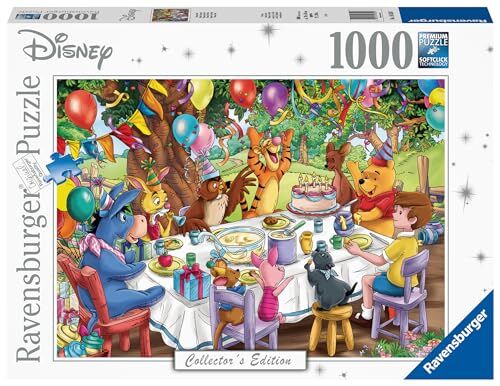 Ravensburger Puzzle Winnie the Pooh, Disney, 1000 Pezzi, Idea regalo, per Lei o Lui, Puzzle Adulti