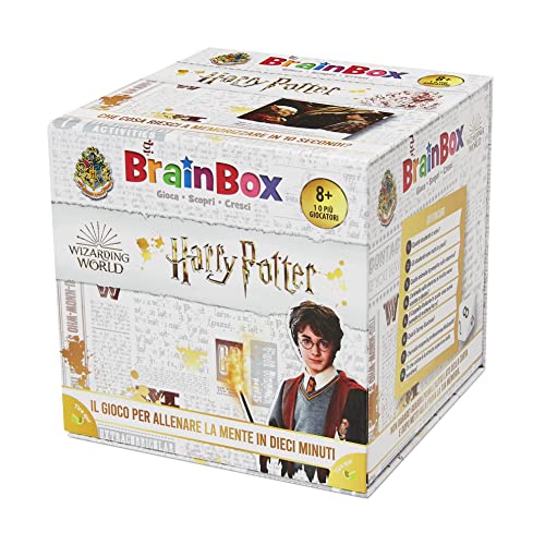 Asmodee BrainBox: Harry Potter, Gioco per Imparare e Allenare la Mente, 1+ Giocatori, 8+ Anni, Ed. in Italiano
