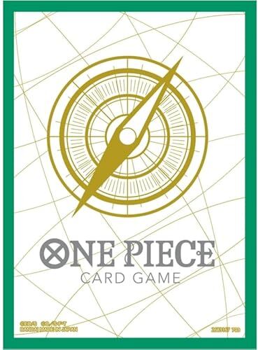 Bandai : ONE Piece CCG: Custodia per carte da gioco (70ct): simbolo verde