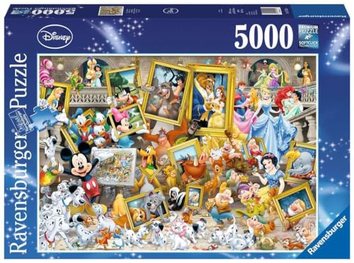 Ravensburger Puzzle Micky l'artista, 5000 Pezzi, Idea regalo, per Lei o Lui, Puzzle Adulti