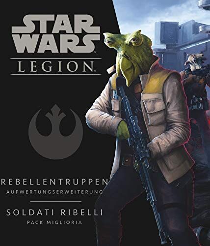 Atomic Asmodee Italia- Star Wars: Legion Gioco da Tavolo espansione Soldati Ribelli (Pack Miglioria) Edizione in Italiano, 10249