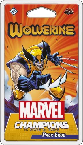 Fantasy Flight Games Asmodee Marvel Champions Il Gioco di Carte: Wolverine Espansione, Pack Eroe, Edizione in Italiano