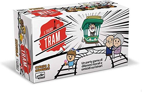 Asmodee Il Trauma del Tram   Gioco da Tavolo, Divertente Party Game, 3-13 Giocatori, 16+ Anni, Edizione in Italiano