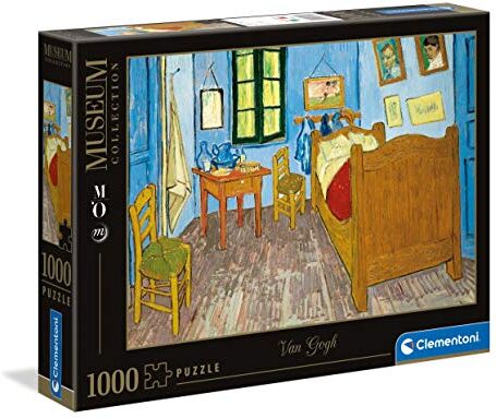 Clementoni Museum Collection, Chambre Arles, Van Gogh, Adulti 1000 Pezzi, Arte, Puzzle Quadri, Made in Italy, Multicolore,