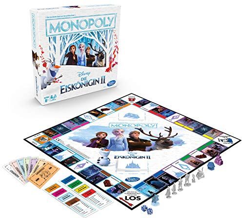 Monopoly Disney Frozen 2 , gioco da tavolo per bambini a partire dagli 8 anni