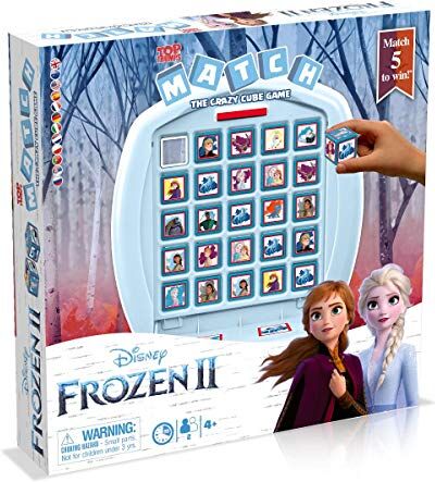 Winning Moves Gioco da Tavolo Frozen 2 Top Trumps Match