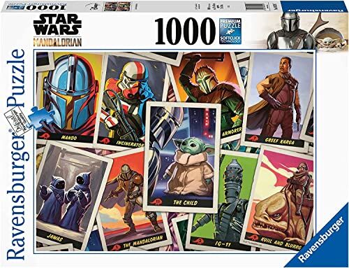 Ravensburger Puzzle Star Wars The Mandalorian, Puzzle da 1000 pezzi, Puzzle Adulti Esclusiva Amazon