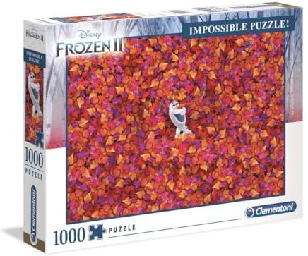 Clementoni Impossible Puzzle Disney Frozen 2 1000 Pezzi Made In Italy Puzzle Adulto