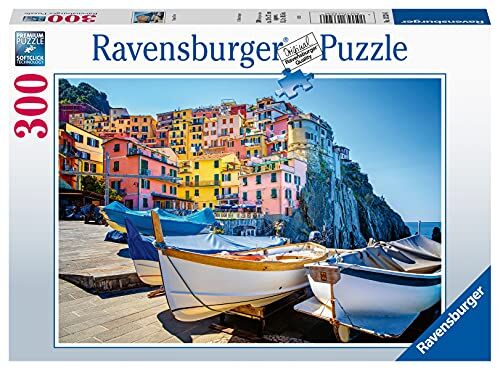 Ravensburger Puzzle Cinque Terre, Collezione Puzzle Moments, 300 Pezzi, Puzzle Adulti Esclusiva Amazon