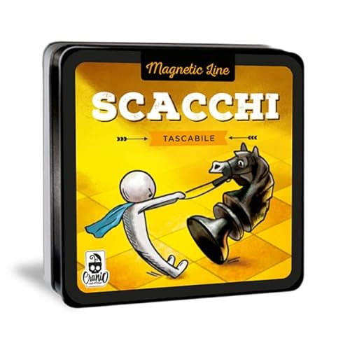 Cranio Creations Magnetic Line, Scacchi, Un Grande Classico In Versione Tascabile E Magnetica, Edizione in Lingua Italiana,