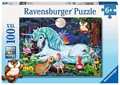 Ravensburger Foresta Incantata Puzzle, 100 Pezzi, Multicolore,