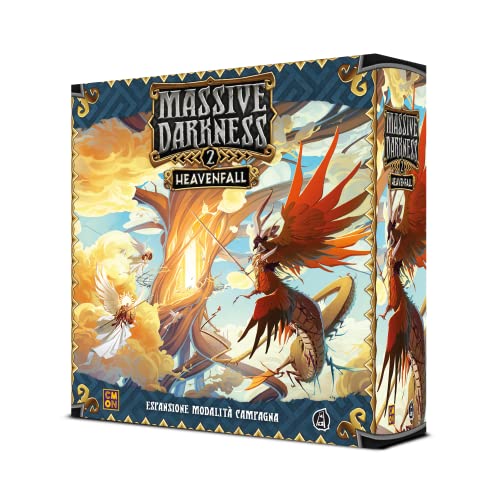 Asmodee Massive Darkness 2: Heavenfall – Espansione Modalità Campagna per Gioco da Tavolo, Edizione in Italiano