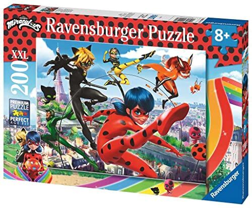 Ravensburger Miraculous 200 Piece Jigsaw Puzzle for Kids Age 8 Years Up