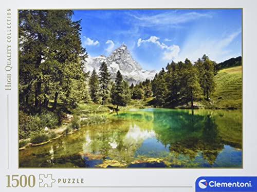 Clementoni Blue Lake Collection Puzzle, 1500 Pezzi, 31680