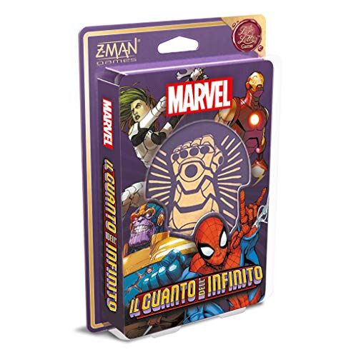 Asmodee : Marvel Il Guanto dell'Infinito, Gioco da Tavolo, 2-6 Giocatori, 10+ Anni, Edizione in Italiano, Esclusivo Amazon