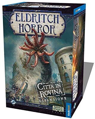 Giochi Uniti Eldritch Horror: Città in Rovina, Gioco da Tavolo, Espansione per Eldritch Horror, Edizione italiana,